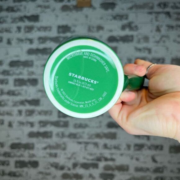 Starbucks | green ceramic mug iridescent ￼ - Picture 4 of 4